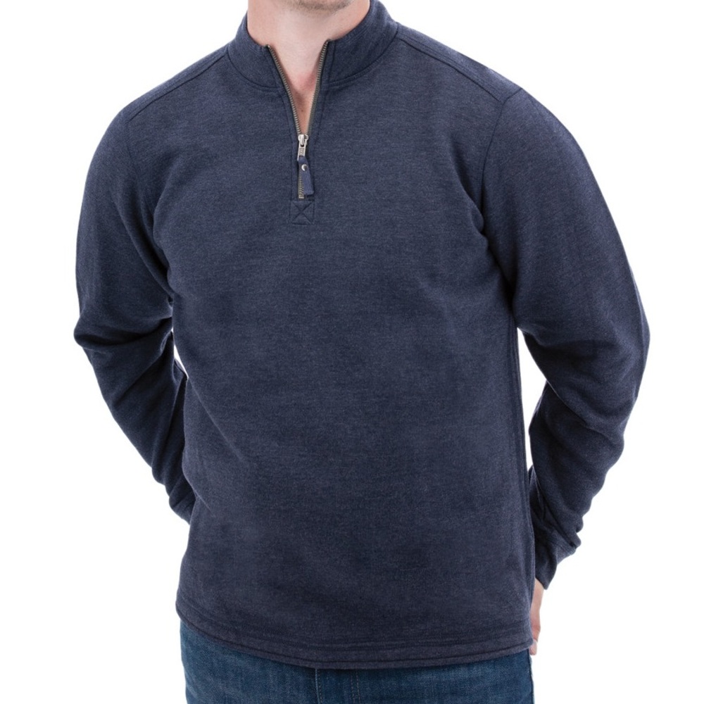 Men’s Old Ranch Ozark 1/4 Zip Fleece Pullover // Navy // Size Medium